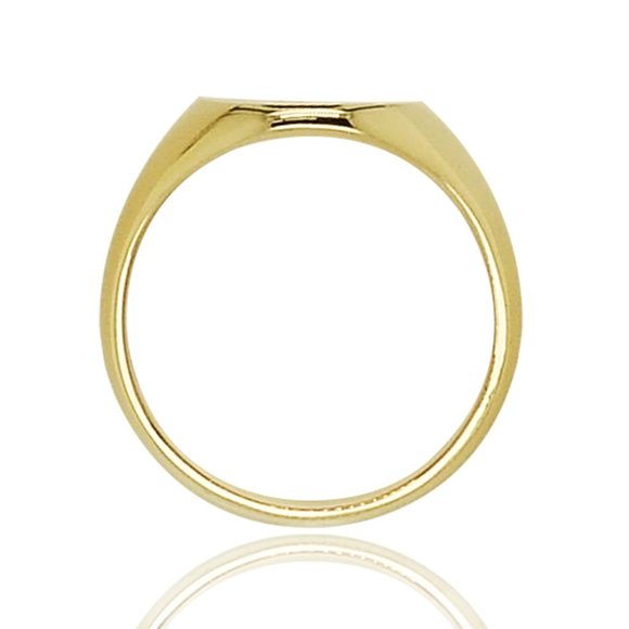 Signet Ring 14K Yellow Gold - Picture 3 of 4